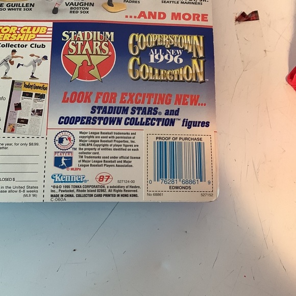 1996 Jim Edmonds Starting Lineup Sport Superstar Collectibles - Picture 3 of 3